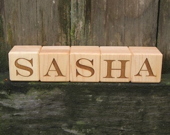 Eight (8) Letter Name Blocks