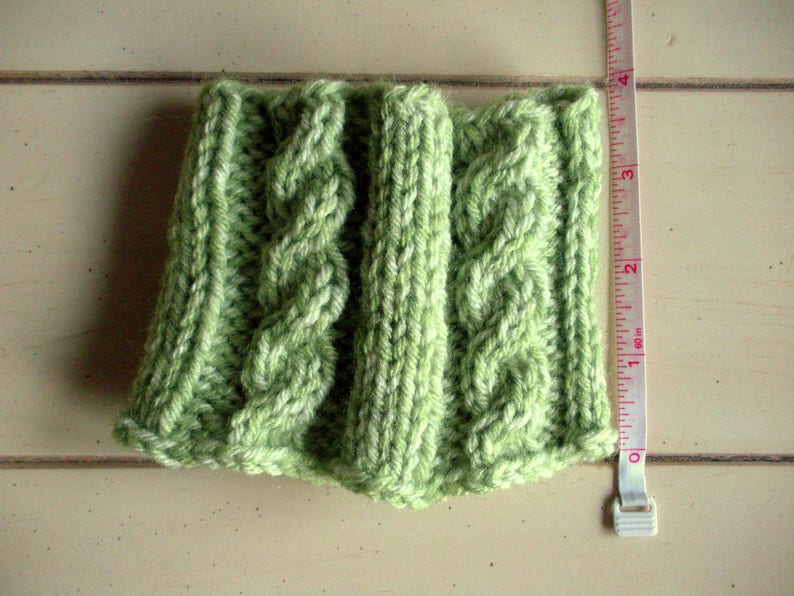 PDF PATTERN Dog Neck Warmer Cowl Cabled Pattern Etsy