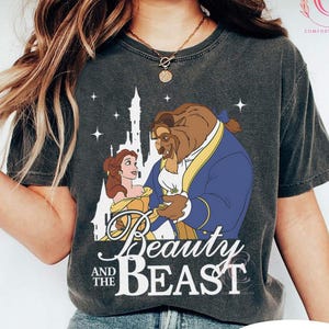 Retro Belle And Beast Castle Shirt, Disney Beauty And The Beast Shirts, Princess Belle Shirt, Disneyland Family Trip Shirt, Birthday Gift