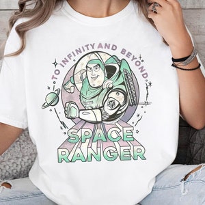 Disney Pixar Toy Story T-shirt, Retro Buzz Lightyear Space Ranger Shirt, Comfort Colors, Birthday Gift Tee, Disneyland Family Trip