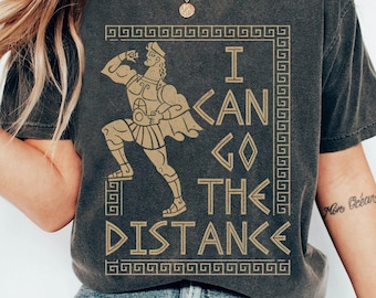 Disney Hercules Retro Shirt, ich kann die Distanz T-shirt gehen, Komfort Farben T-Shirt, Geburtstagsgeschenk Shirts, Magic Kingdom, Disneyland Familienausflug