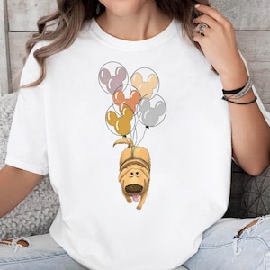 Disney Up Movie T-shirt, Retro Dug Dog With Balloon Mickey Head Shirts, Disneyland Family Trip Shirt, Magic Kingdom Shirt, Birthday Gift Tee