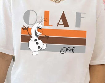Disney Olaf T-shirt, Disney Frozen Elsa Shirts, Comfort Color Tee, Disneyland Family Trip Shirt, Disney Vaction Shirt, Birthday Gift Tee