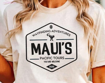 Camiseta Disney Maui Pacific, Camiseta Wayfinding Adventures, Viaje a Disneyland 2026, Camiseta You're Welcome, Vacaciones familiares de Moana, Camisetas Disney para papás