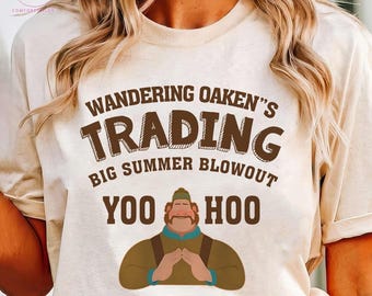 Retro Wandering Oaken Trading Post sauna shirt, Disney Frozen shirts, Magic Kingdom shirt, Disneyland familie-uitstapje, T-shirt verjaardagscadeau