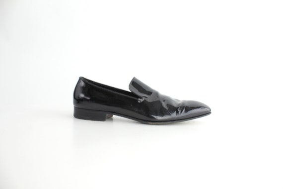 prada mens patent leather shoes