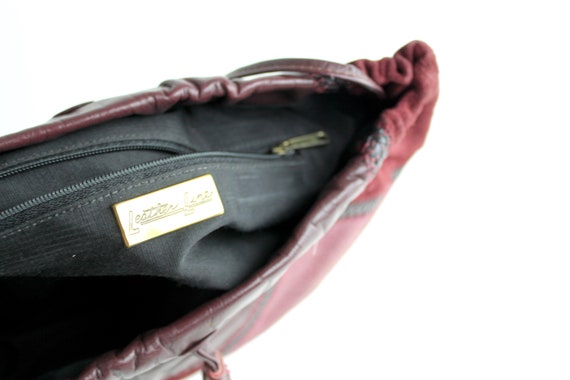 Vintage 1970s Leather Patchwork Clutch Bag | Boho… - image 10