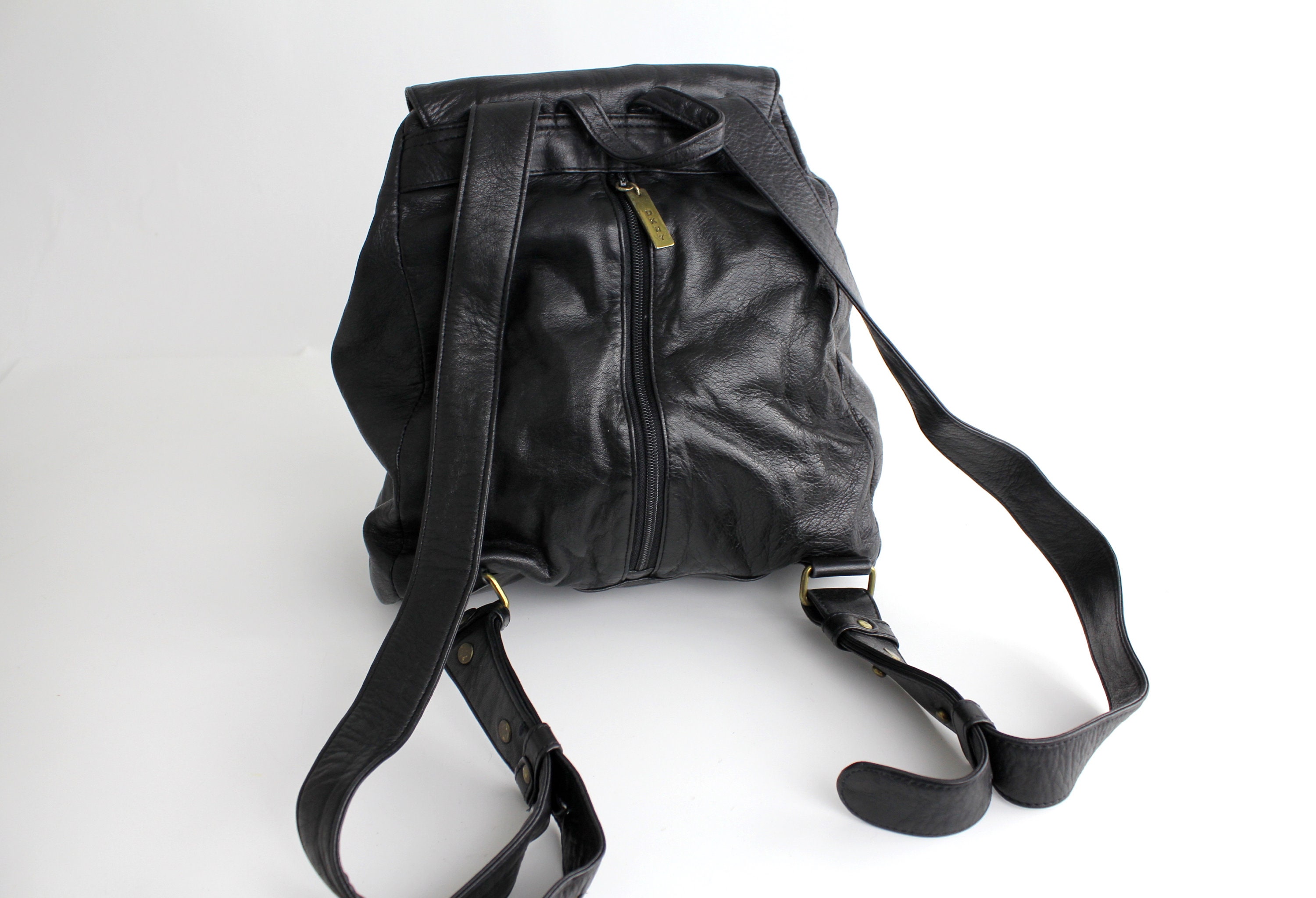 DKNY Black Backpack - Minimalist Design Urban Exclusive Backpack main image 3