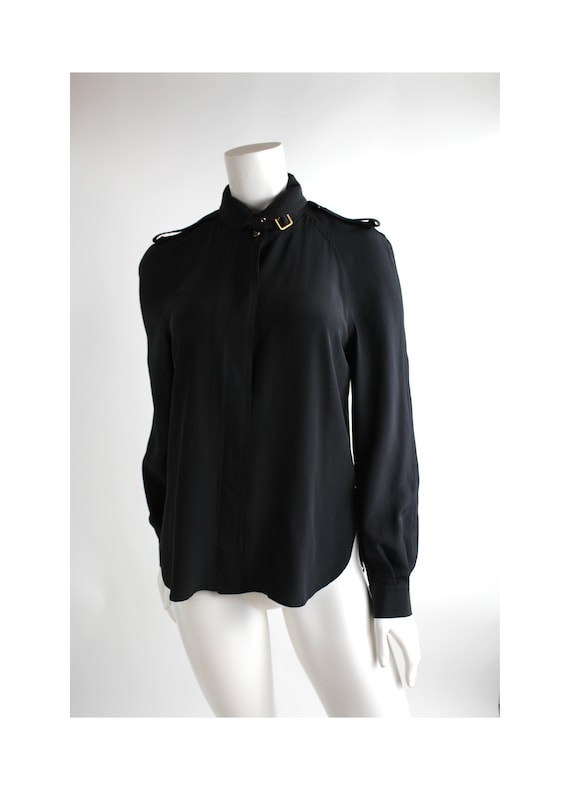 Y2K Diane von Furstenberg Silk Blouse | Raglan Sle