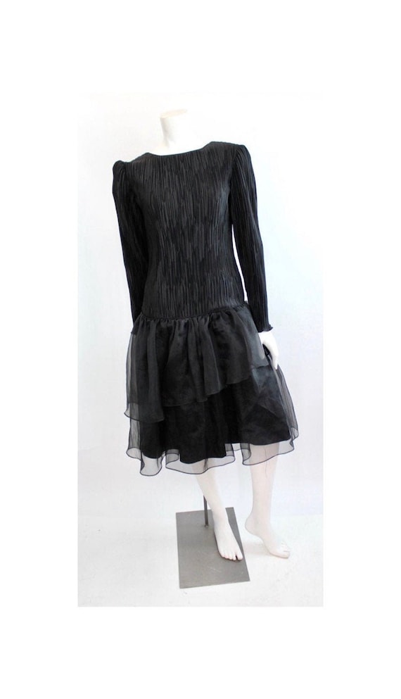 Fortuny Pleat Evening Dress | Vintage Black Pleate
