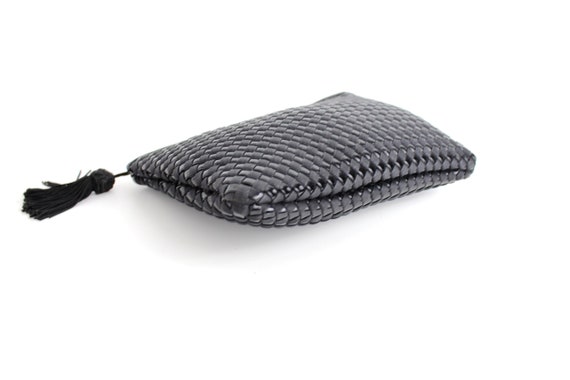 Vintage Intrecciato Leather Sharif Clutch Bag | W… - image 5