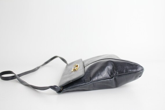 Vintage 1970s Italian Leather Bag | Buttery Smoot… - image 7