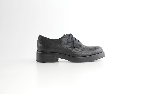 Ernesto‎ Dolani Black Leather Men\'s Oxford Dress Shoes Size EU38 ERNESTO DOLANI lace-up man claudio 04 black leather main image 3