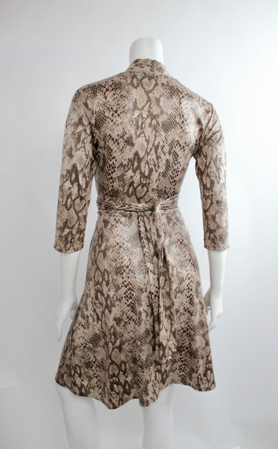 Made in France | Maximalist Snakeskin Print Belte… - image 3