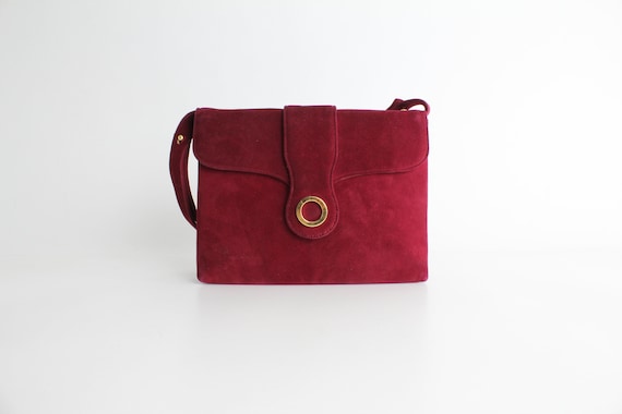 Vintage 50s Saks Fifth Avenue Handbag | Crimson Nu