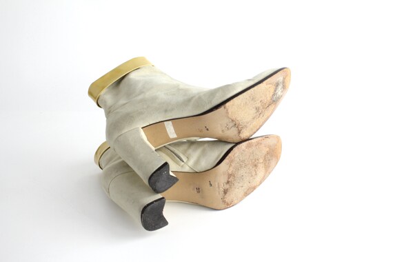 sz 9 Vintage Mod Chelsea Boots | Mod Ankle Boots … - image 9