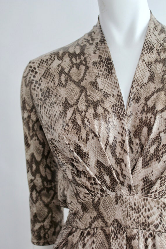 Made in France | Maximalist Snakeskin Print Belte… - image 10