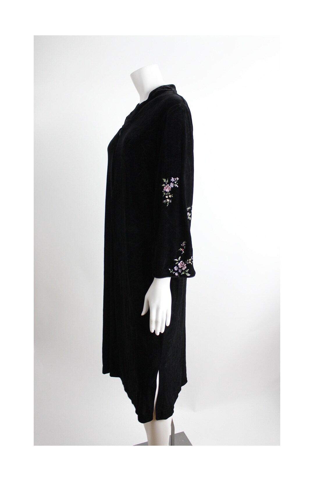 zara black velvet embroidered dress Velvet Women's Brittany Dress – Saint Bernard