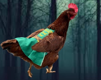 Chicken apron saddle: Celtic Princess