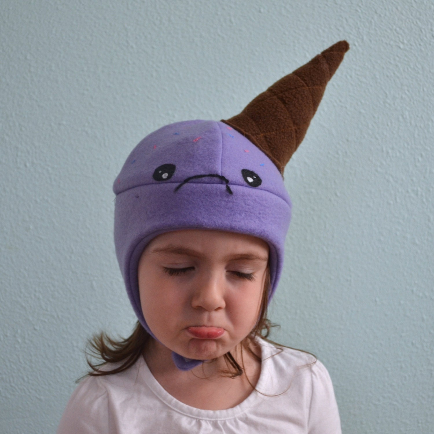 The Sad Ice Cream Hat Sizes newborn through adult Etsy