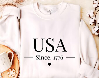 Vintage USA 1776 PNG: Patriotic Design for Sublimation (Digital Download