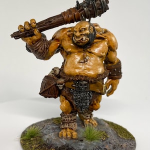 Ogre DnD Miniature | Painted D&D monster mini | Dungeons and Dragons Pathfinder ttrpg