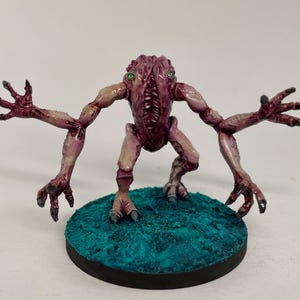 Hand Painted Gug Miniature: Eldritch Horror D&D Monster