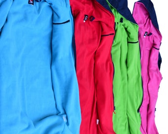 Youth Swim Parka Water-resistant Warm up Coat Youth Fleece Lining