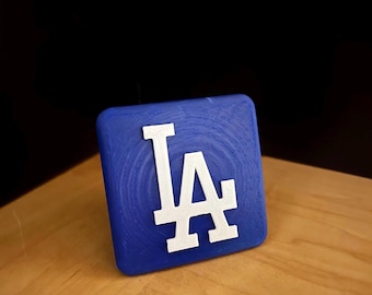 Dodgers Logo Tow Hitch Cover | Tow Hitch Plug | LA Dodgers Logo Tow Hitch Plug | 2 inch Hitch