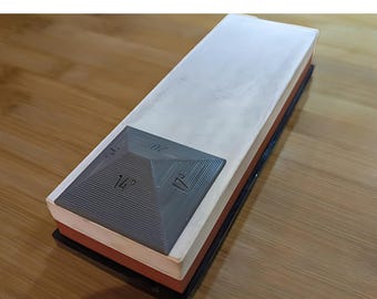 Whetstone Sharpening Angle Guide: Knife Sharpener Tool (14, 17, 20, 25 degree)