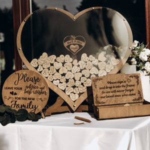 Cassetta di sicurezza personalizzata, decorazioni rustiche per matrimoni, alternativa al libro degli ospiti, regalo di auguri per il 9° anniversario