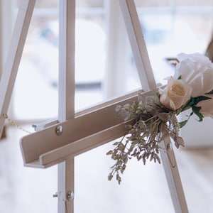 Rustic Wedding Easel Stand: Plywood Display for Welcome Sign or Photo ...