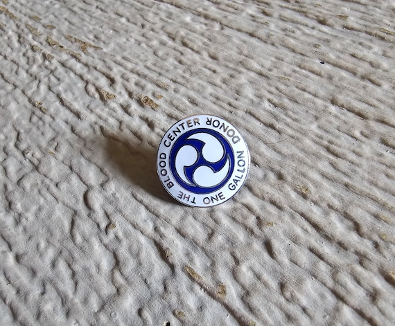 The Blood Center One Gallon Donor Pin