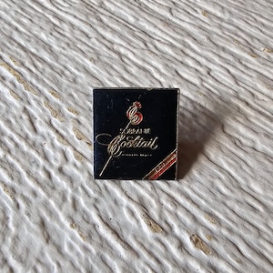 Vintage 70&#39;s Sobranie Cocktail Cigarettes Enamel Pin