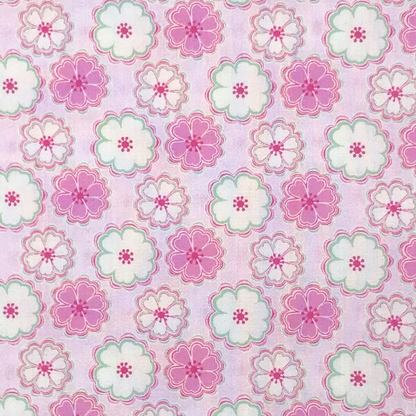 Tissu Liberty Tana Lawn 100% Coton - Dessin Rare Fleuri, Couleur Marron/prune/rose, 1 Mètre X 138 Cm De Large