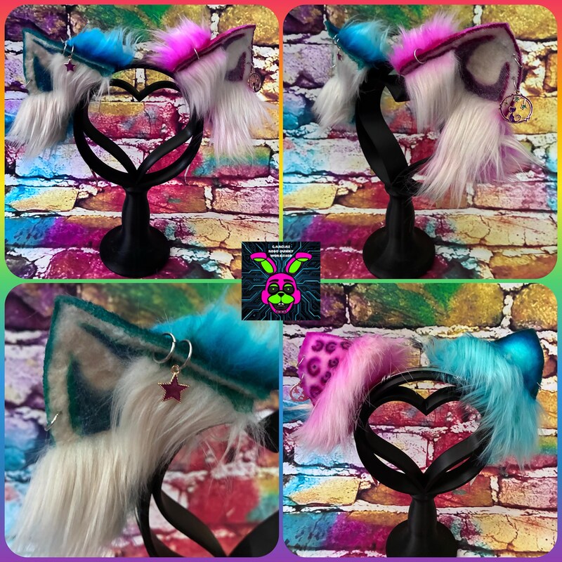 Cat Ears and Tail Alien - Etsy