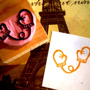 Mittens rubber stamp//Knitting//crocheting//Hand knitted by//Hand crochet by//Winter//wool//Christmas//Glove/Holidays/Handmade rubber stamp