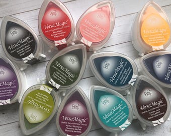 Dew Drop Versa Magic Chalk Tsukineko Momento ink pad - Small and hand held