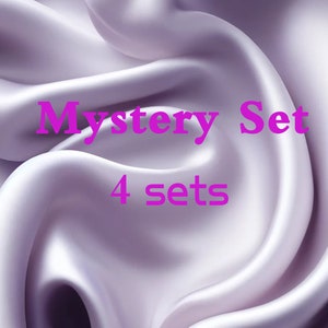 4 Sets Mystery Box|Randomly Picked Nails Surprise Box|HandMade Press on Nails|Long Acrylic Reusable False Nails|Gel Trendy Nails