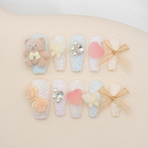 Cute Nails|Fall Nails|3D Nails|Character Nails|Glitter Nails|Long coffin Nails|Nails|Press On Nails|Gel Nails|Fake Nails|False Nails