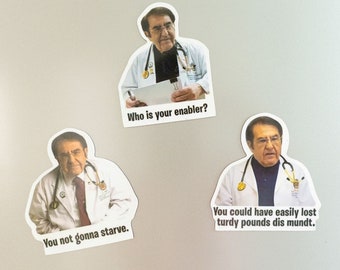 Dr. Now Magnets Set Funny Weight Loss