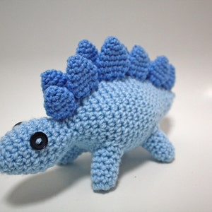 PATTERN - Steggy-The-Saurus Amigurumi - Digital Download