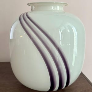 1980 Designer Goebel Glas Vase