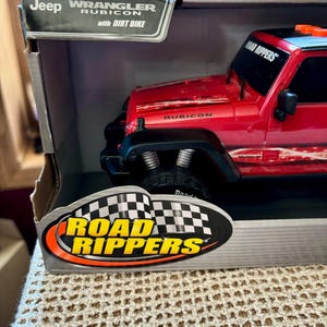 Road Rippers Jeep Wrangler Rubicon With Dirt Bike - Etsy