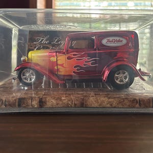 Limited edition 1:25 scale 1932 Ford Delivery Van, True Value Hardware, Great paint job and cool wheels on this 25th Anniversary Model
