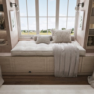 Transform your bay window into a cozy nook with our French Style Bay Window Cushion. Elegant and comfortable, it’s perfect for relaxing and enjoying the view.