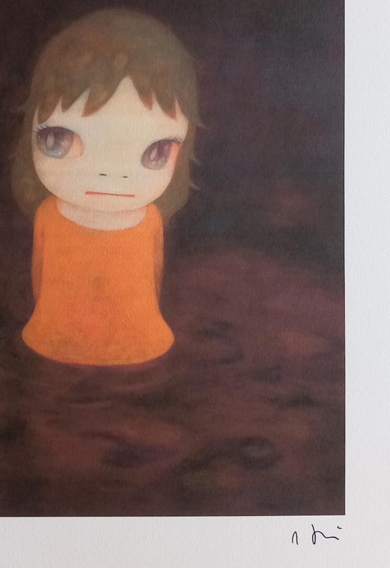 Yoshitomo Nara – Lithograph After the Acid Rain - With Certificate