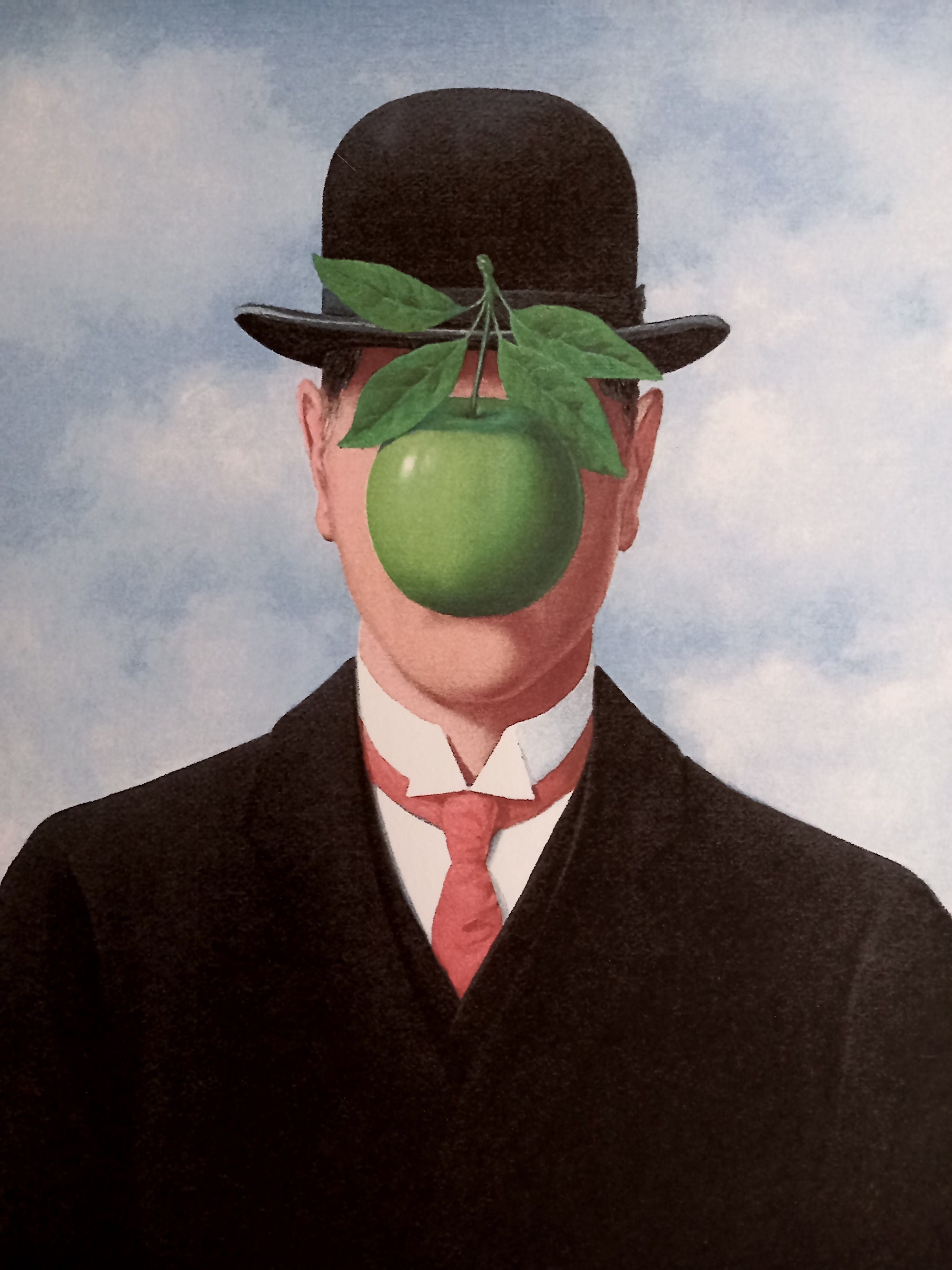 René Magritte – the Son of Man – Large Format Lithography - Etsy