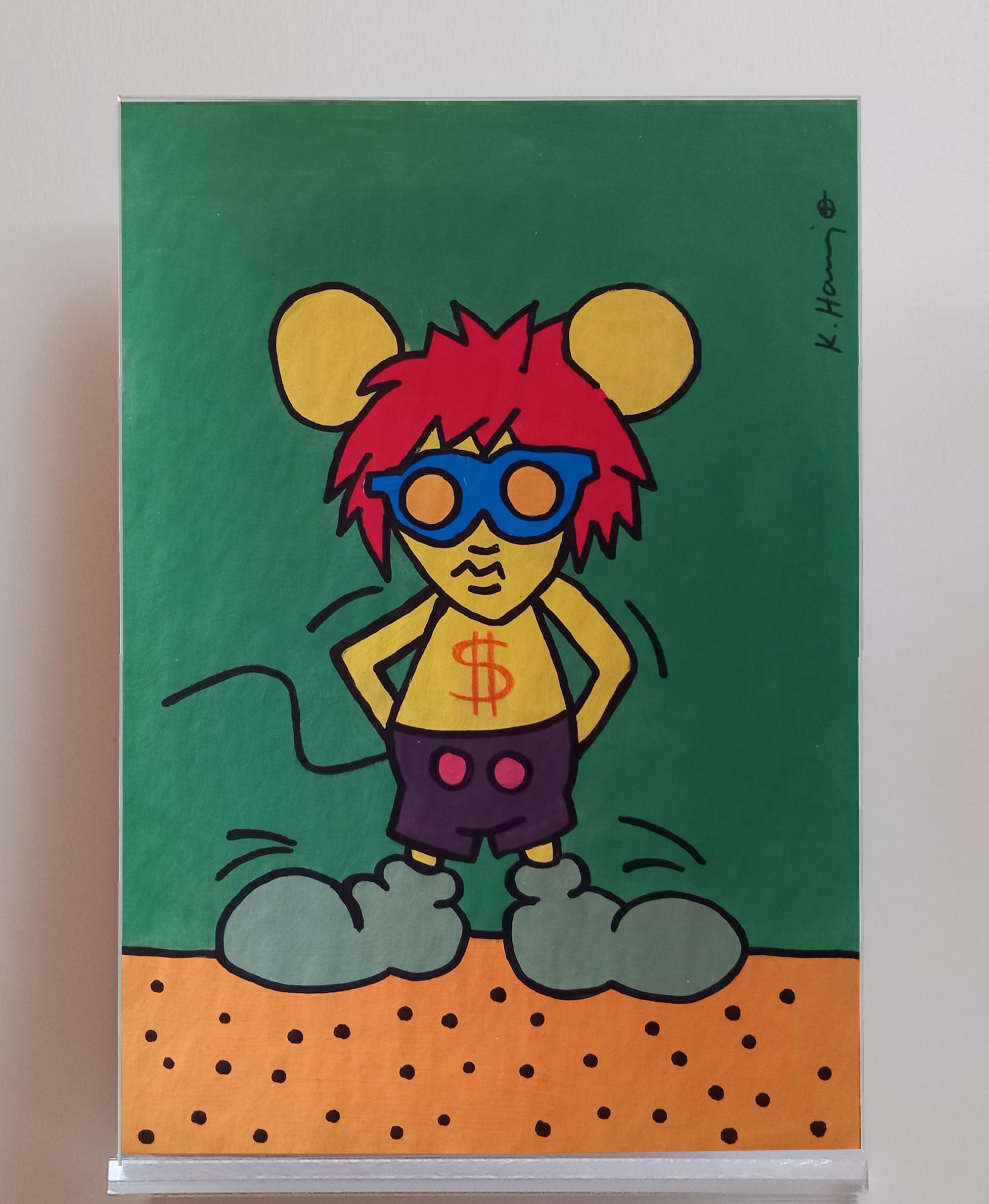 キース・ヘリング ヴィンテージ アンディ・ウォーホル