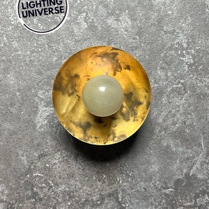 Modern  Brass Wall Sconce - Small Brass Wall Light Fixture, Wall Lamp, Wall Lighting, Vanity Light, Decorative Wall Lamp